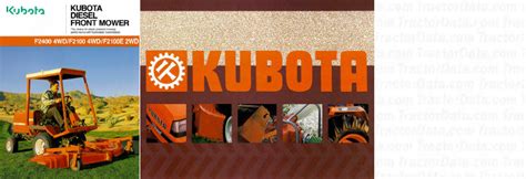 TractorData.com Kubota F2400 tractor information